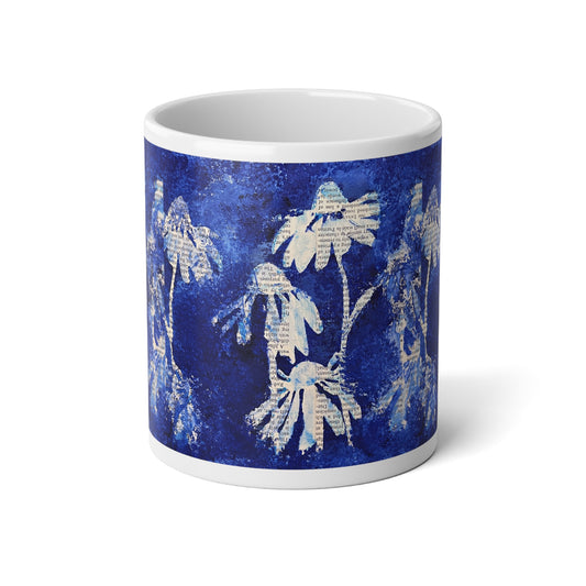 Blue Daisy Mug 20oz
